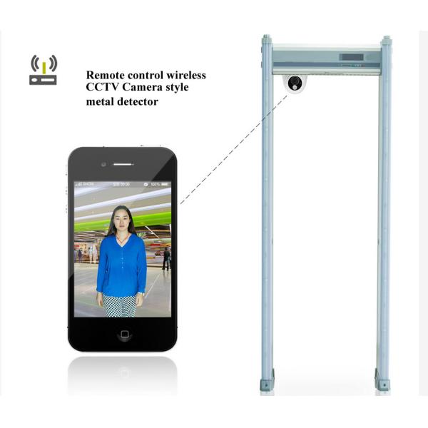 Touch Screen Walk Through Metal Detector Door Frame For Defender / Public / Archway Security