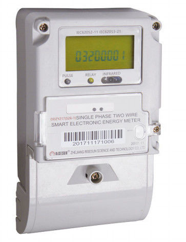 China Step Tariff Digital Single Phase Energy Meter With Rs485 230V 240V wholesale