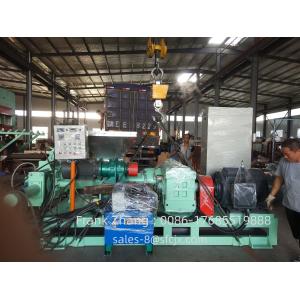 China High Performance Rubber Extrude Machine with Force Feeding Screw and Strainer With18 Month Warranty on sale