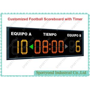 Buy cheap Customized Football Scoreboard With RF Controller and Timer for Football Sports from wholesalers