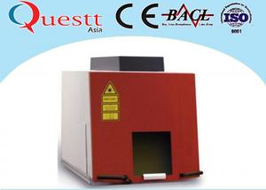 China CE Jewellery Laser Marking Machine 20 Watt For Gold Silver , Sealed Working Table wholesale