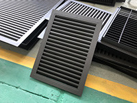 Rectangle Ventilation Blinds Return Air Outlet Diffuser Floor Standing