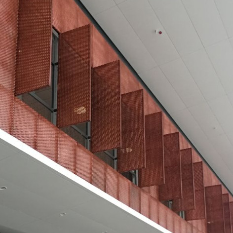 Robust Industrial Expanded Mesh Metal For Architectural / Decorative