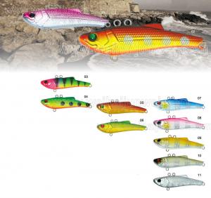 China New design best sale 7g 7cm plastic wobber fishing lure wholesale