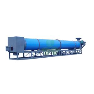 Yellow Color Small Rotary Drum Dryer Machine High Efficiency Biomass Rotary
