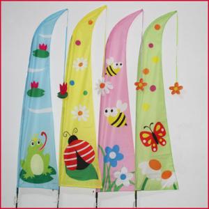 China Spring Garden Flag Frog Ladybug Bee butterfly wholesale