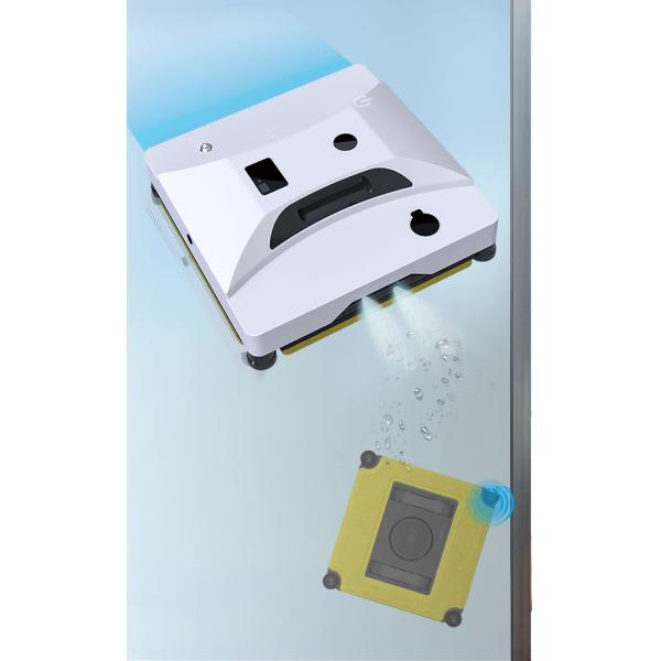 80W Brush Motor Glass Electric Handle Window Vacuum Cleaner Robot for Tall Buildings