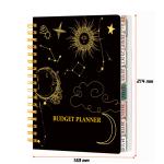 Lined Paper Type Spiral Hardcover Notebook in Customized Colour and Elegant