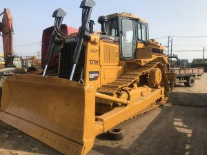 China New paint Used CAT D7H Bulldozer for sale 3 shanks ripper CAT 3306T Engine on sale