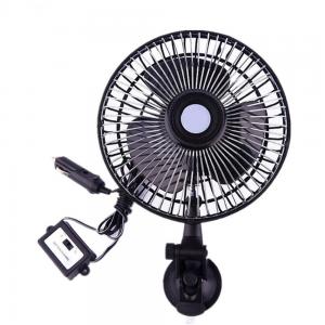 China DC 12V Car Window Blower Fan 3 Plastic Blades With Brushless Copper Motor wholesale