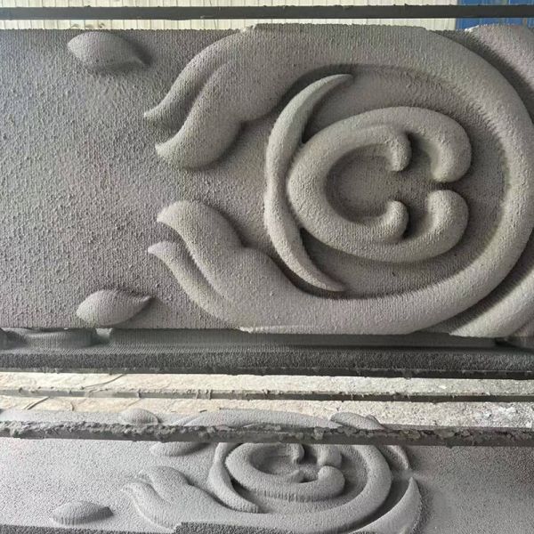 Modern European EPS Architectural Foam Medallions Relief Light Material For Villas And Hotels