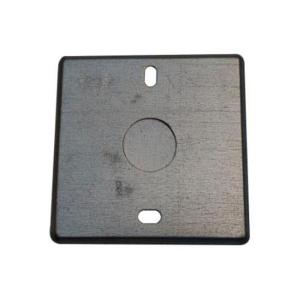 Concealed 1.6mm Metal Electrical Box Cover Plate Custom Width