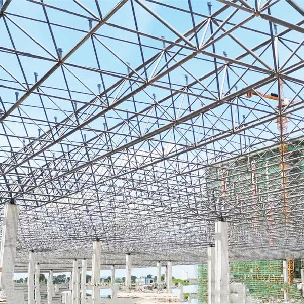 Customized Easy Install Prefabricated Steel Structure Workshop with Modern Design and C.Z Shape Steel Channel Purlin