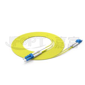 China Duplex LC- LC Fiber Patch Cord 2.0mm 3.0mm Single Mode OS2 Zipcord Fiber Optic Cable wholesale