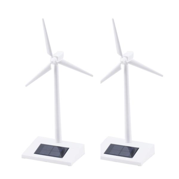 White Indoor Solar Windmill Toy Children Solar Toys For Decoration
