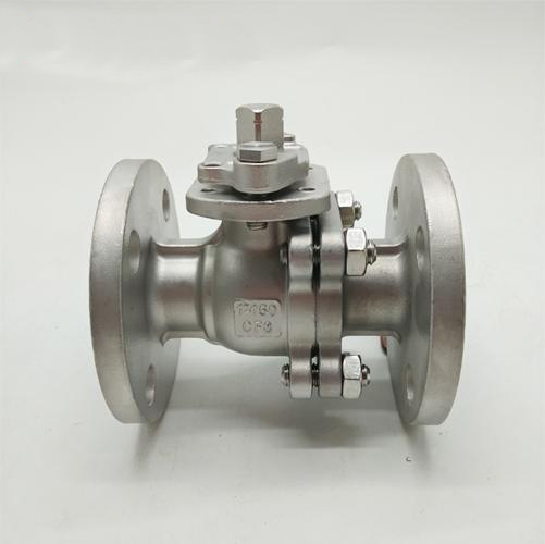 ANSI Industrial Flanged Ball Valve Split Body Stainless Steel Floating Class 150