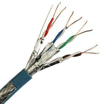 Quality Category 6 4 Pair Copper Lan Cable PE / HDPE Insulation Cat6 Network Cable for sale