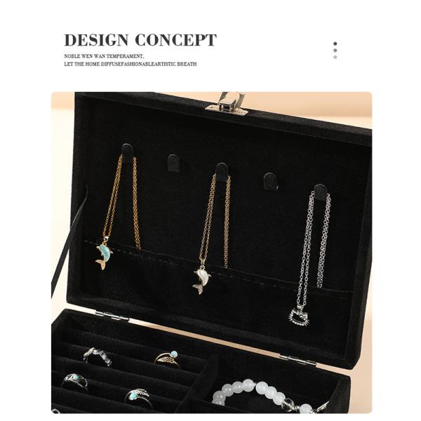 Small 10 Grid Plastic Storage Box Removable Jewelry Organizer Box