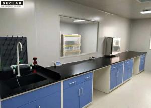 China Educational Steel Lab Furniture , Instrument School Lab Furniture With Sink on sale
