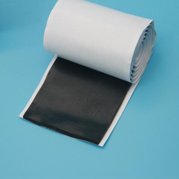Waterproof Membrane Butyl Rubber Adhesive Tape with Nonwoven Geotextile Double Sided