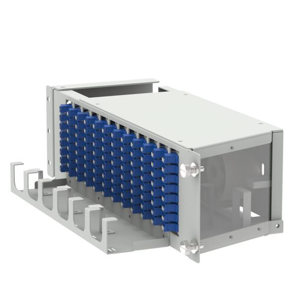 Optical Equipment 96 Cores Fiber Optic Patch Panel for Sub Optic Distribution Frame