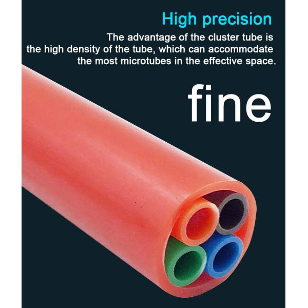 DL Connector PE 12.5mm Fiber Optic microtubes polyethylene sheath