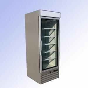 China Single Swing Glass Door Merchandiser Freezer 400L Digital Thermostat High Efficiency wholesale