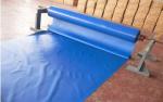 Multi - Color Anti-UV Waterproof PVC Truck Cover Tarpaulin Fabric In Roll 18X18