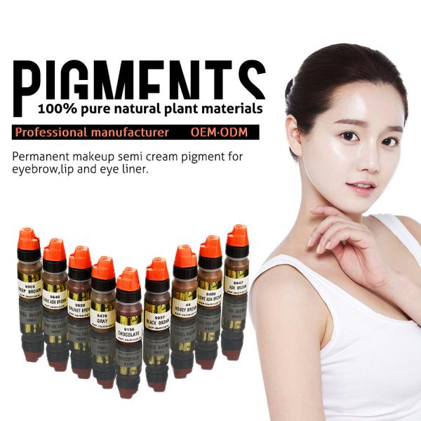 Natural Taupe Semi Permanent Makeup Pigments / Semi Permanent Makeup Ink