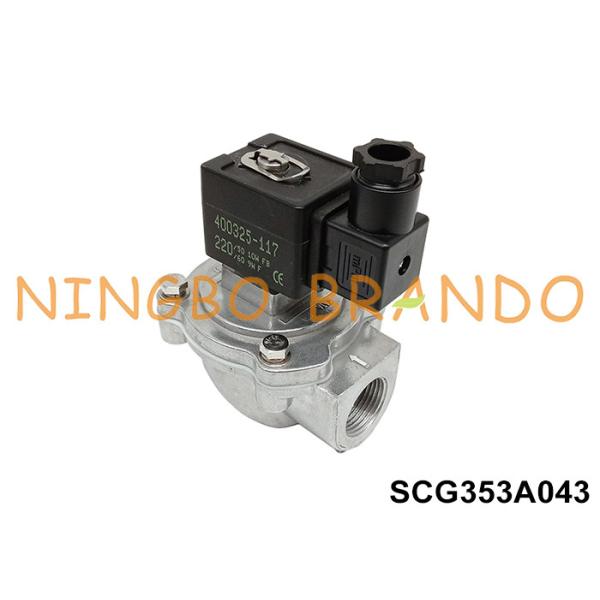 Quality SCG353A043 3/4'' Right Angle Pulse Jet  Valve DC24V AC220V for sale
