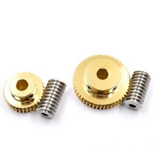 China 0.8 Mold Copper Worm Gear 20T 25T 30T With Quenching Tempering wholesale