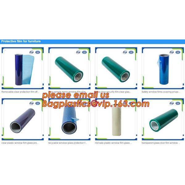 Soft PE Protective Film for Stainless Steel Panel Packaging,Self Adhesive Protective Film for Plastic Profile bagplastic