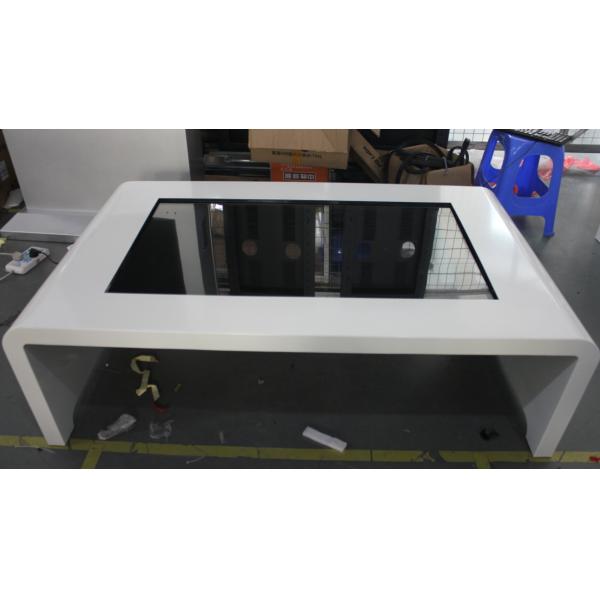 Window Android Infrared Coffee Table Touchscreen Computer Multi Touch 43 Inch