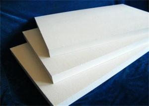 China High Temperature Ceramic Fiber Board , Smooth Surface Fireproof Fiber Board wholesale