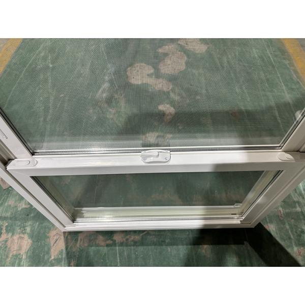 Factory Windows Vertical Sliding Window Hardware Upvc Single Hung Design
