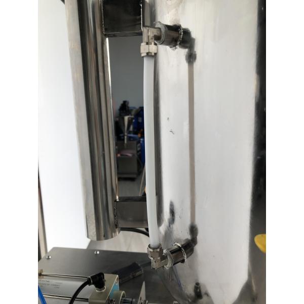 100W Automatic Lip Gloss Filling Machine Mascara Filling Machine With Conveyor Belt