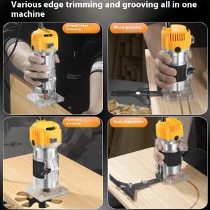 Bobenelectric Trimmingmachine Woodworking Trimming Slotting Machine Engraving