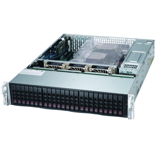ME5024 Rack Storage Server 12Gb SAS 8 Port Dual Controller 580W For SAS SSD