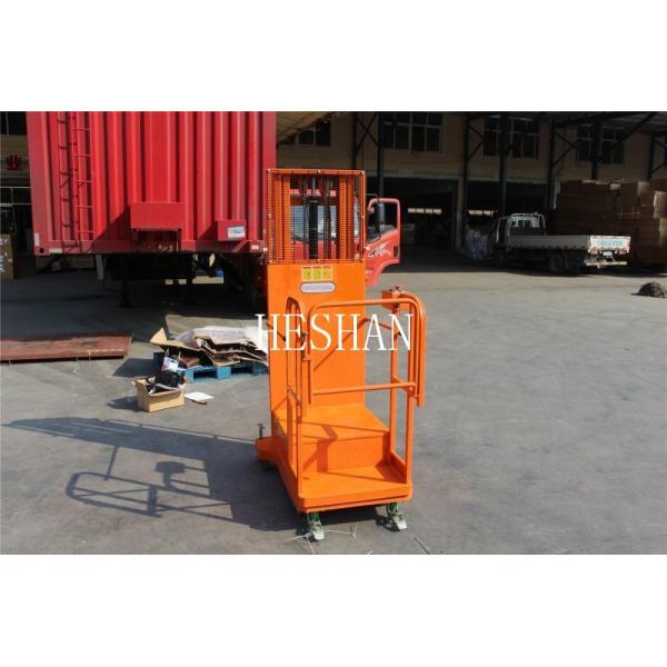 Low Level Aerial Order Picker Battery Powered 2.7m 3.3m 4.0m 4.5m Lifting Height