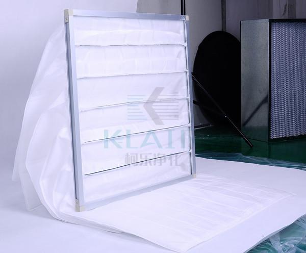 Particulate Dust Filter Bag , 1 Micron Filter Bag In Ahu Air Handling Unit