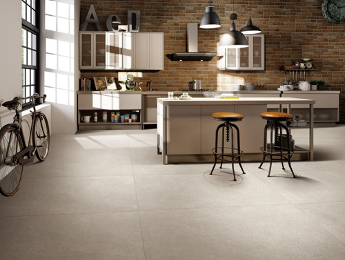 Cement Surface Effect Concrete Wall And Floor Tiles Porcelain Matte Big Size