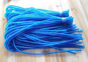 China Fly Fishing Rod Lanyard Leash No Hardware Semi-finished Blue Long Spring String on sale