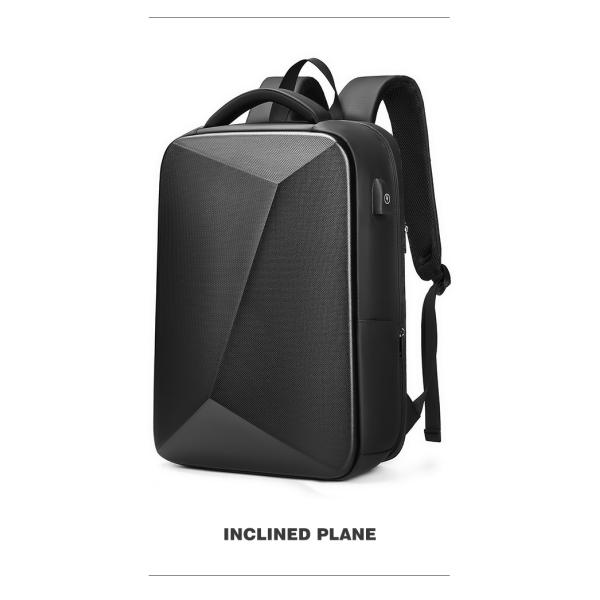 OEM ODM Waterproof Hard Shell Backpack 15.6inch Usb Laptop Backpack