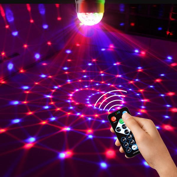 50000 Hours Lifespan Mini Disco Ball Light for Residential Party Strobe Magic Lights
