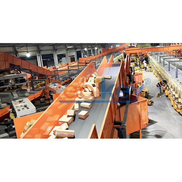 High Efficiency Automatic Industrial Conveyor Belt Powered Belt Conveyor
