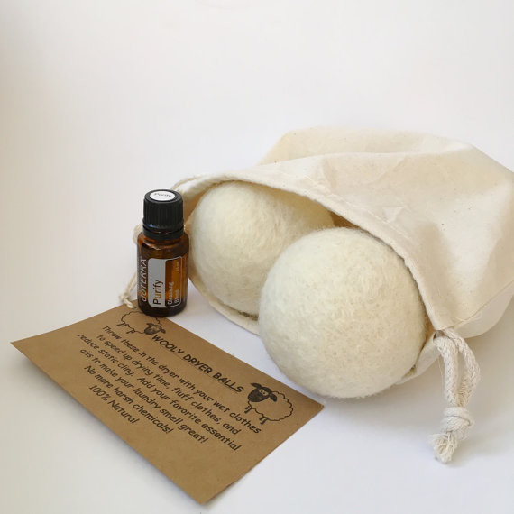 china factory Colored Pure Genuine 6-Pack XL 100% Wool Dryer Balls