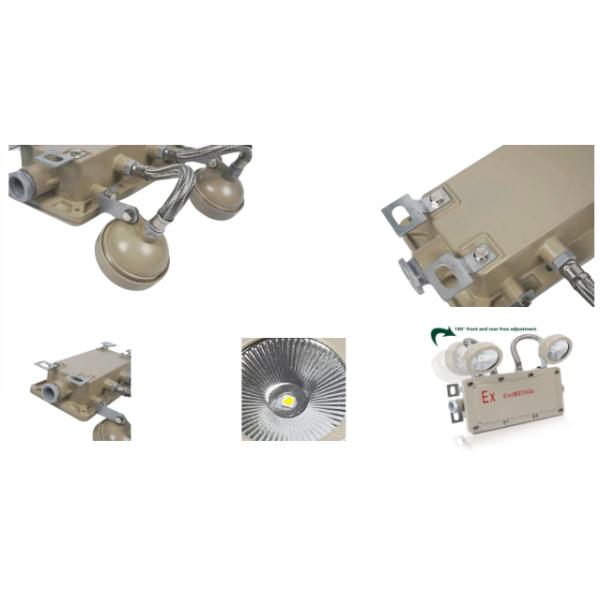 ATEX Exit Explosion-Proof Emergency Light Die Cast Aluminum 5W IP65 for Industrial Places