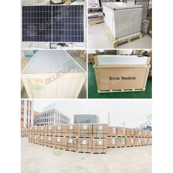 Bluesun PERC Solar and Photovoltaic Panels High Efficiency Buy Solar Panel 400watt 410w 390w Installing Solar Panels for House