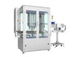 PLC Rotary Auto Screw Capping Machine 6 Head 50ML-1000ML 6500 BPH