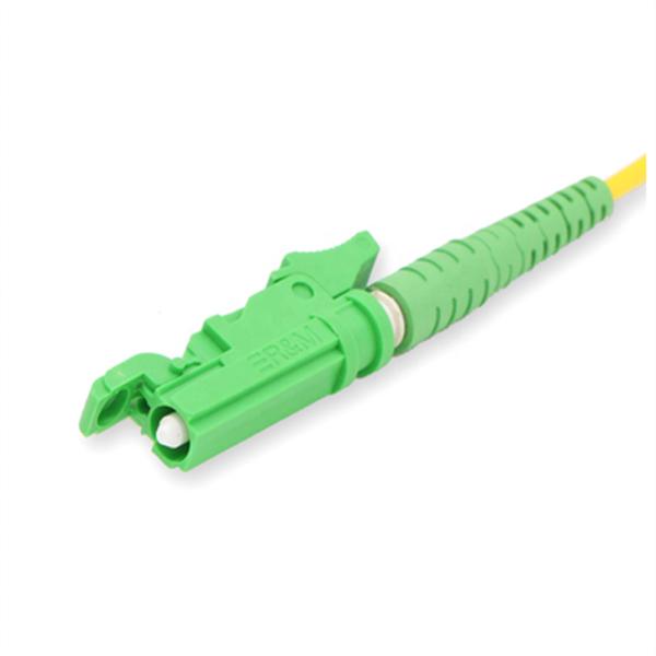 Spring Loaded Shutter E2000 Connector E2000 APC Fiber Optic Pigtail